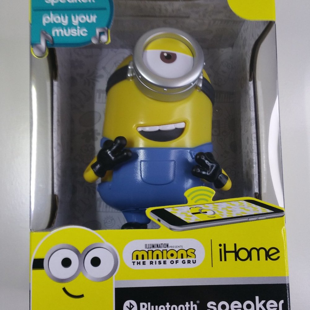 DESPICABLE ME MINION iHOME BLUETOOTH SPEAKER NEW 2020